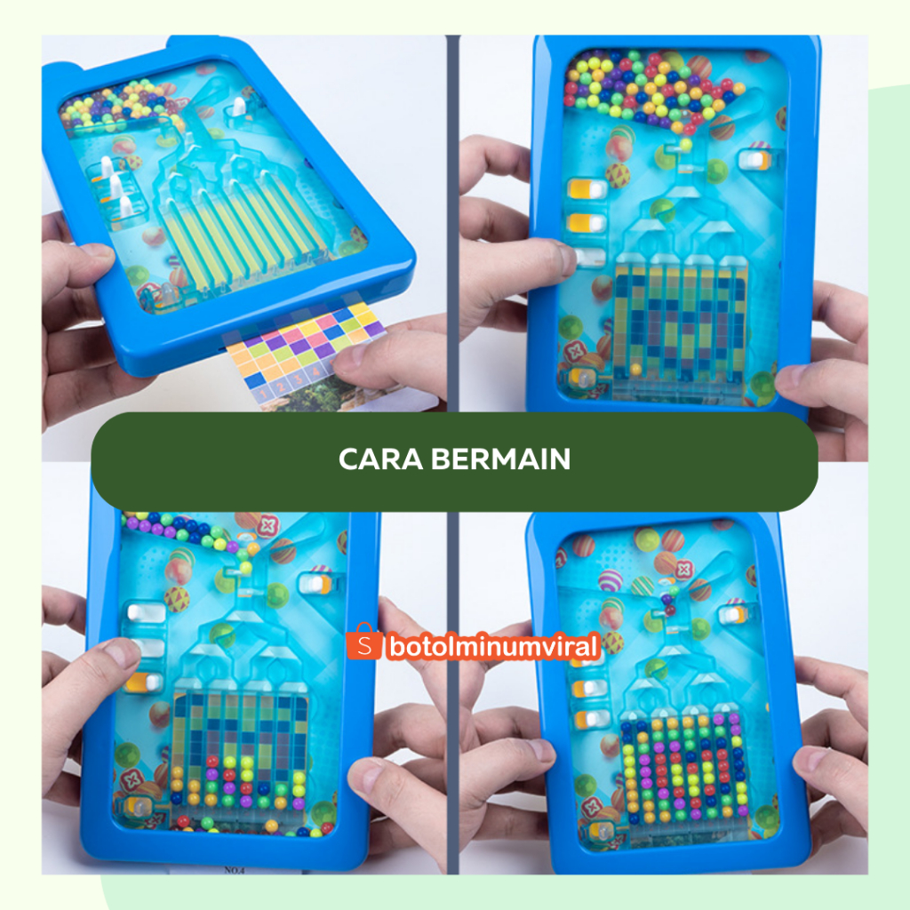 Mainan Anak Puzzle Edukasi Asah Otak Logical Thinking Magic Beans Toys