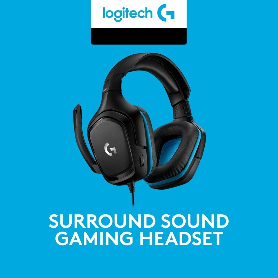 LOGITECH G431 7.1 SURROUND SOUND GAMING HEADSET