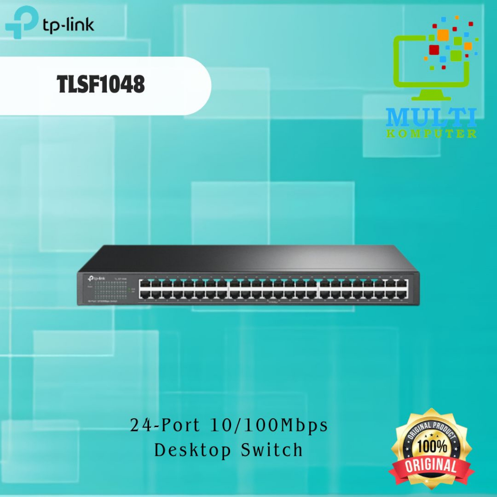 TP-LINK TL-SF1048 48-Port 10/100Mbps Rackmount Switch 48 Port