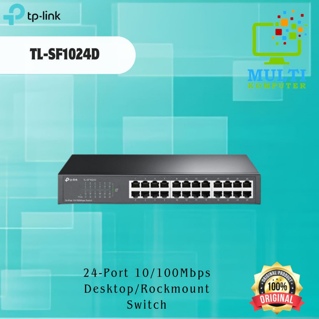 TP-LINK TL-SF1024D 24-Port 10/100Mbps Switch