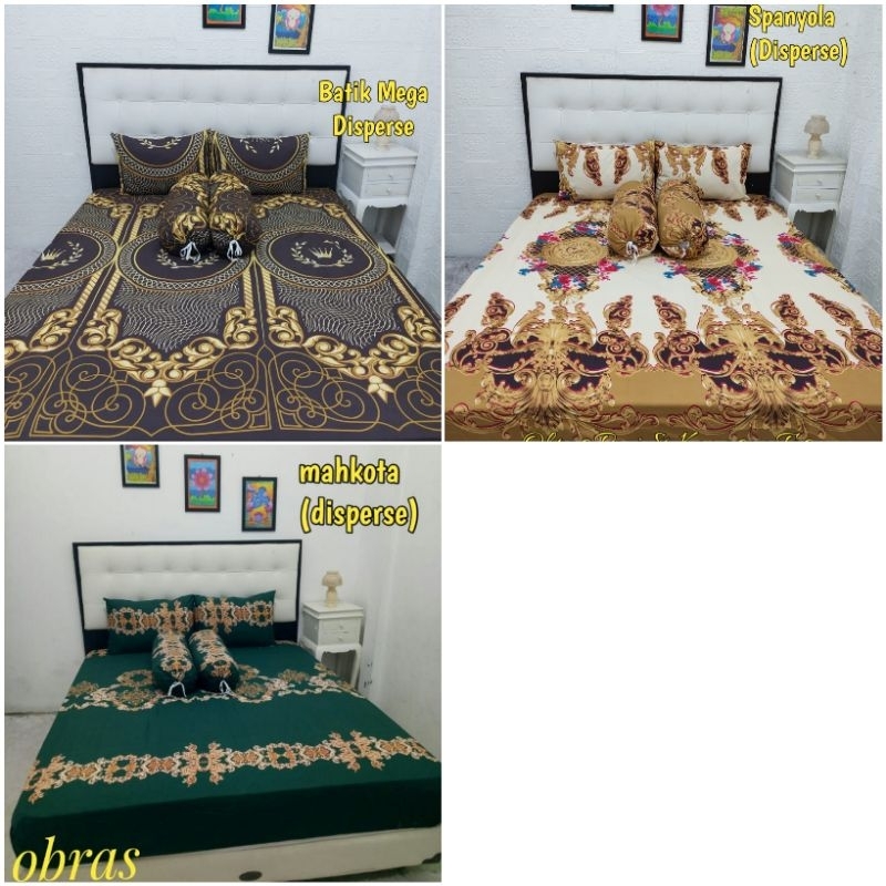 VIRAL sprei homemade motif batik TERLARIS