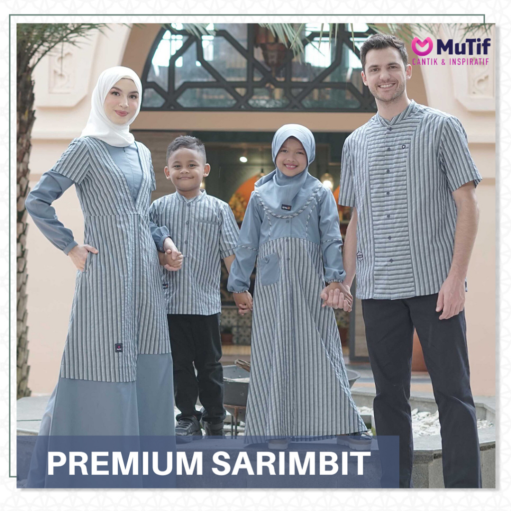 MUTIF - Gamis Couple Pasangan Series FIA FAIQ - Baju Couple Keluarga Lebaran 2023 Bandung - Baju Lebaran 2023 Couple Keluarga Amanah - Baju Couple Pasangan Lebaran 2023 - Gamis Couple Suami Isteri - Baju Lebaran Couple Pasangan