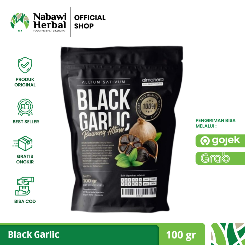 

Almahera Black Garlic Bawang Hitam Super Food 100 gr