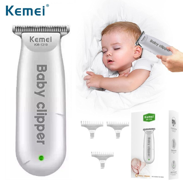 Electric Hair Clipper Baby Alat Cukur Rambut Elektrik Portable Cukuran Bayi