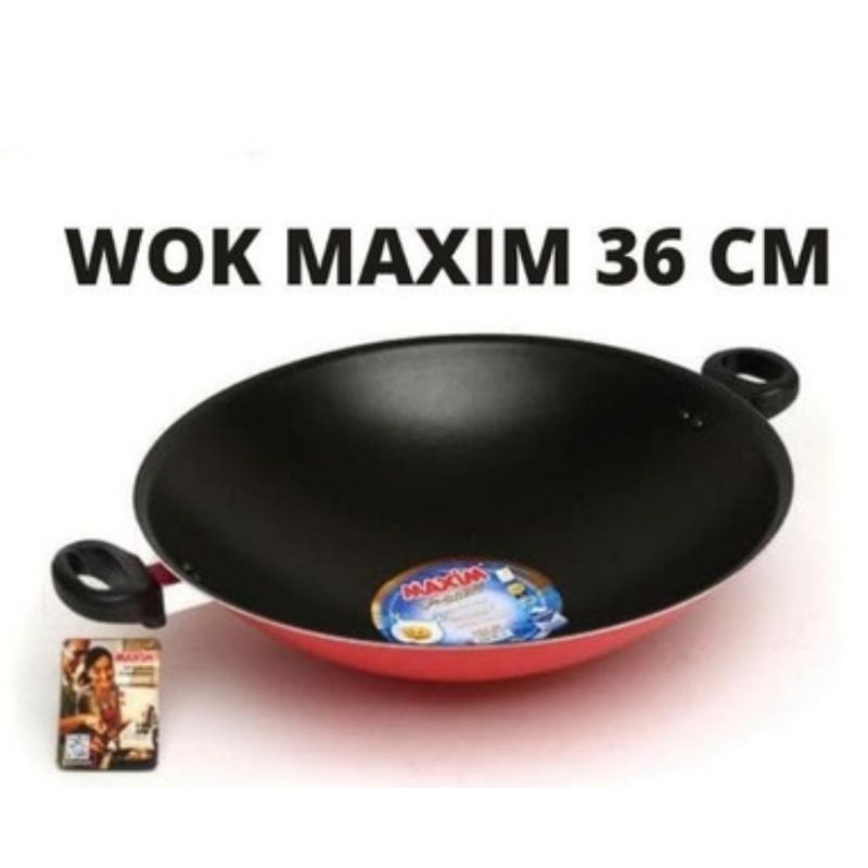 Wajan Maxim valentino anti lengket 36 cm