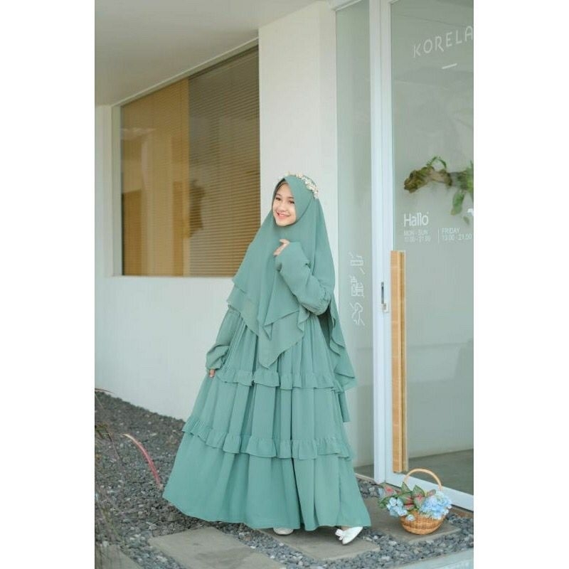 Dress Khalila by alikadara (satu set)