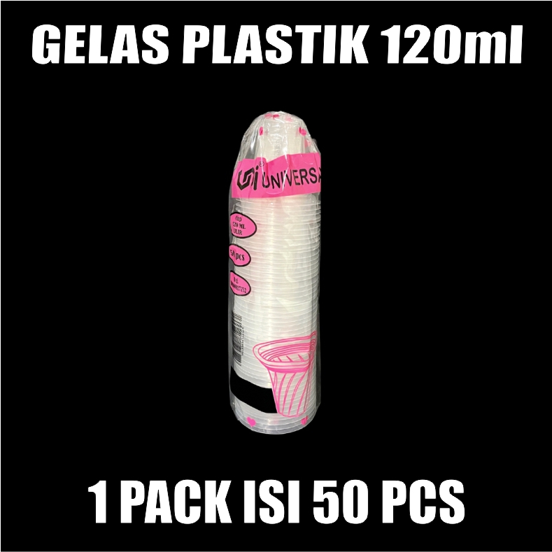 Gelas Plastik 120ml Per Dus Cup Ice Cream Es krim Jasuke Tahan Panas