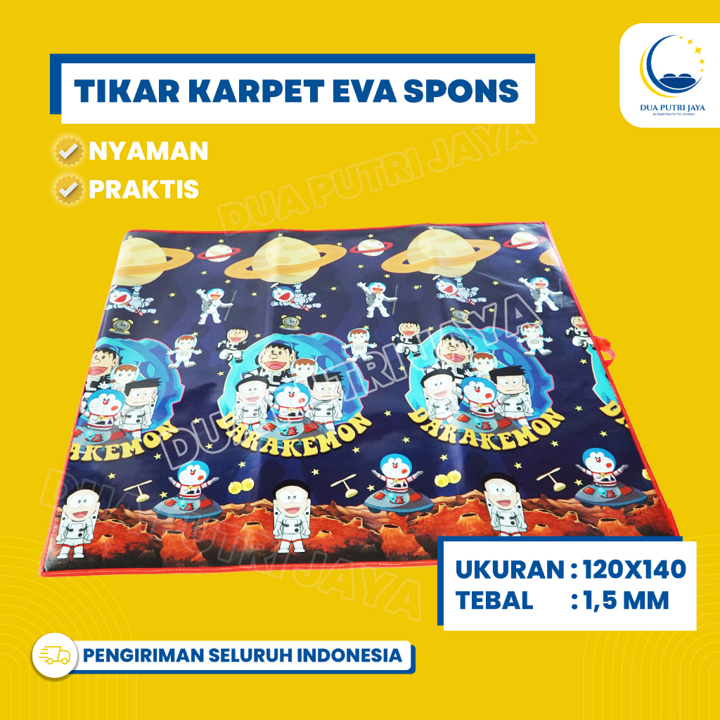 TIKAR KARPET EVA SPONS | 1,5MM | 120X140