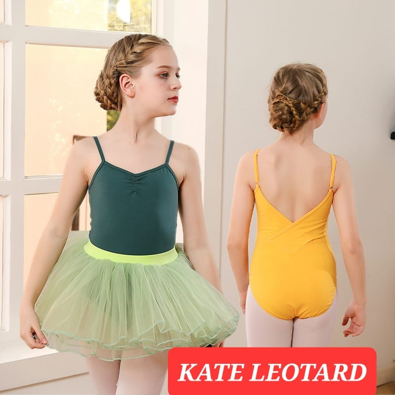 KATE LEOTARD BAJU BALET ANAK REMAJA SERAGAM SENAM GYMNASTIC IMPORT BALLERINA