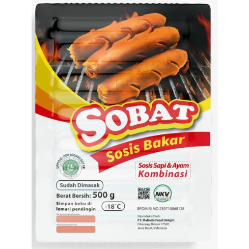 

Sobat Sosis Bakar Jumbo - Sosis Bakar Ayam 500gr