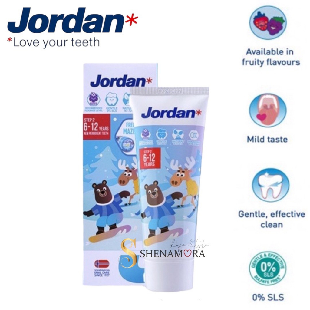 Jordan Baby Kids Toothpaste | Pasta Gigi 75gr