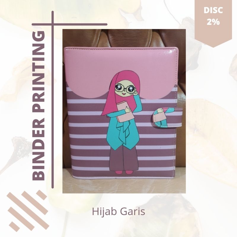 

Binder Printing Kulit Sintesis A5 (20r) Hijab