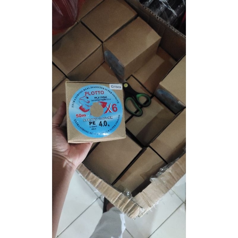 Senar Pe Murah Plotto X6 50m