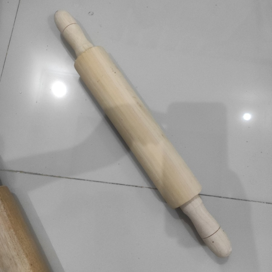 Rolling pin Gilingan rol roll kayu adonan kue puff pastry pangsit