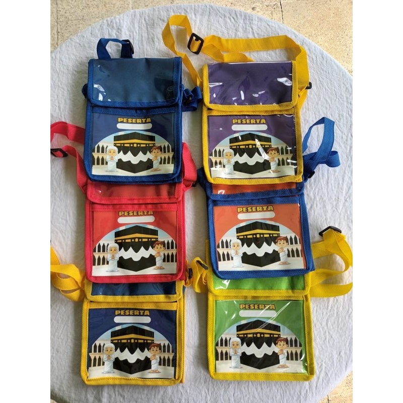tas manasik haji anak polos dg gmbr kabah