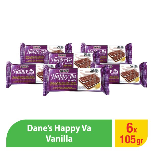 

Danes Happy Vanila - 6 Pcs