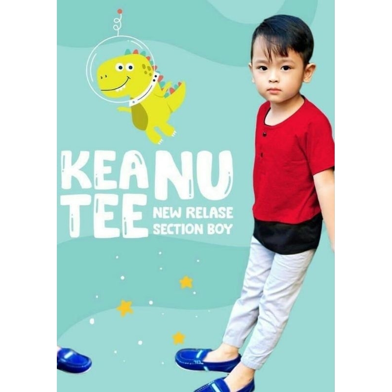 KAOS KATUN JUMP. INC KEANU ANAK 2-4 TAHUN