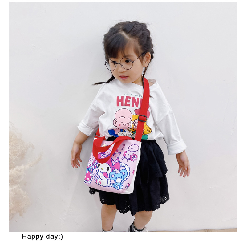 TweedyToys - Tas Selempang Karakter / Tas Anak Totebag Selempang / Tas Selempang Anak / Tas Fashion Anak Import