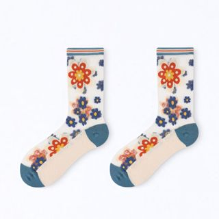 Women's  Fashion Spring Design Socks 8017