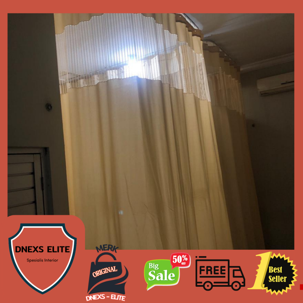 Gorden rumah sakit | tirai rumah sakit anti bakteri yang bersertifikat