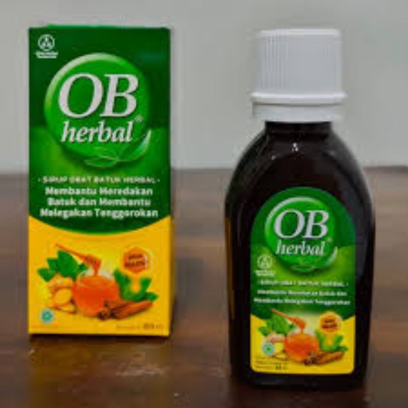 OB HERBAL 60 ML OBAT BATUK HERBAL BATUK BERDAHAK