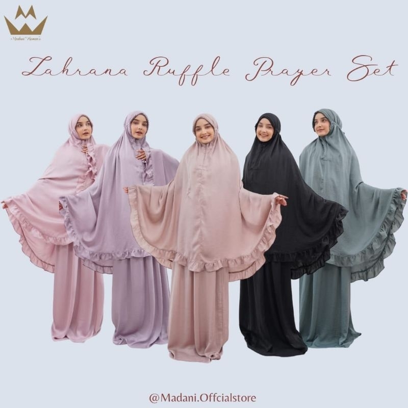 Zahrana Ruffle Prayer Set