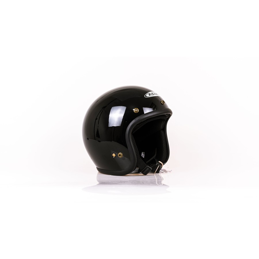 helm motor zeus 385c black retro