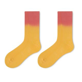 Women's Fashion Gradient Multicolor Socks 8014