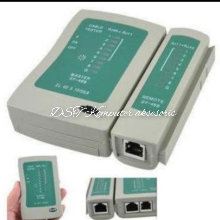 LAN TESTER / RJ45 TESTER / TESTER KABEL TELPON / TESTER KABEL LAN