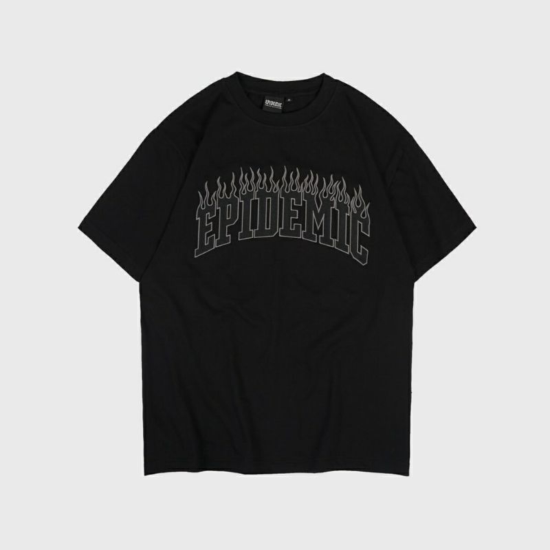 Kaos EPIDEMIC Tshirt Black Man ( Baju Pria & Wanita )