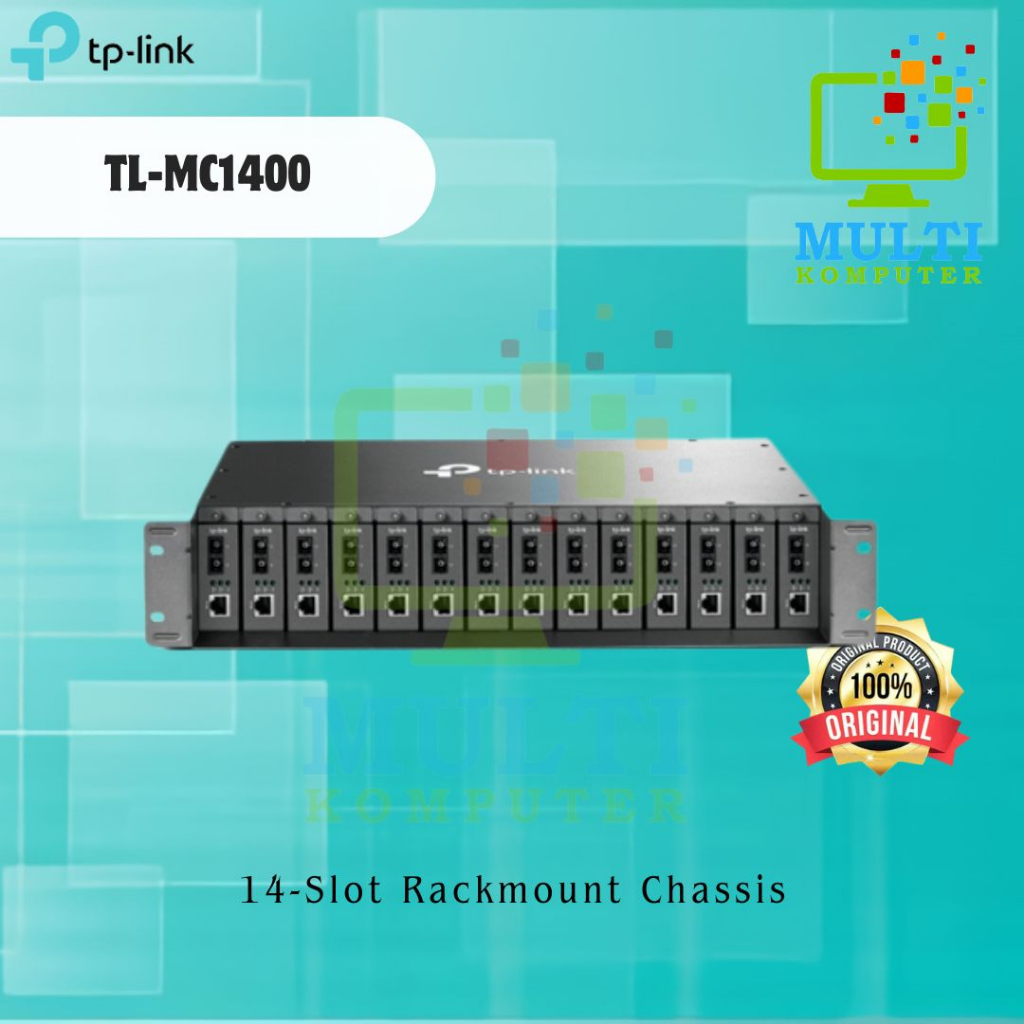 TPLINK TL-MC1400 14-Slot Rackmount Chassis