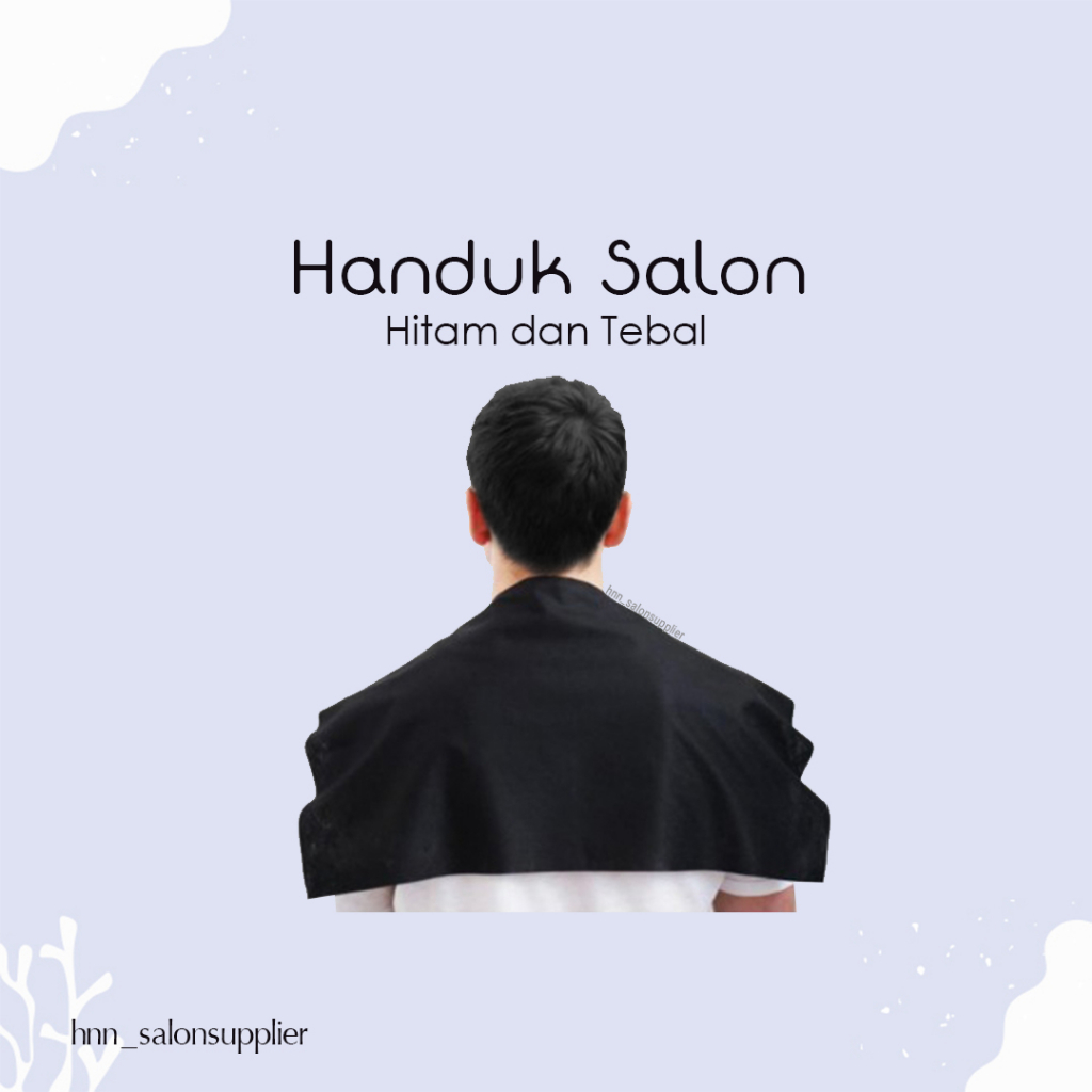 Handuk Sport Salon Barbershop Hitam Warna Warni Tebal