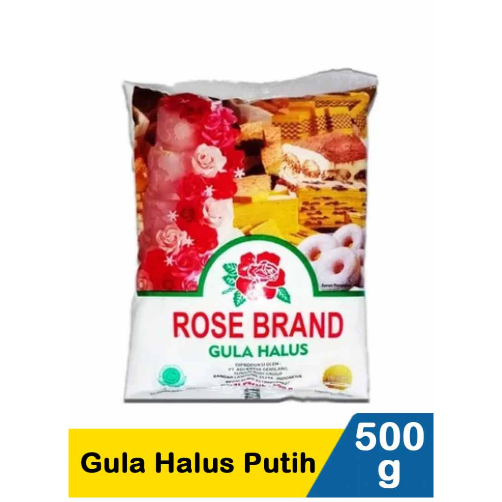 Gula Halus Rosebrand 500gram - Gula Halus