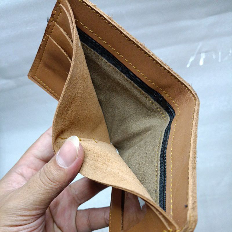 Dompet Kulit Pria Model Sambung Hilmas Leather Collection