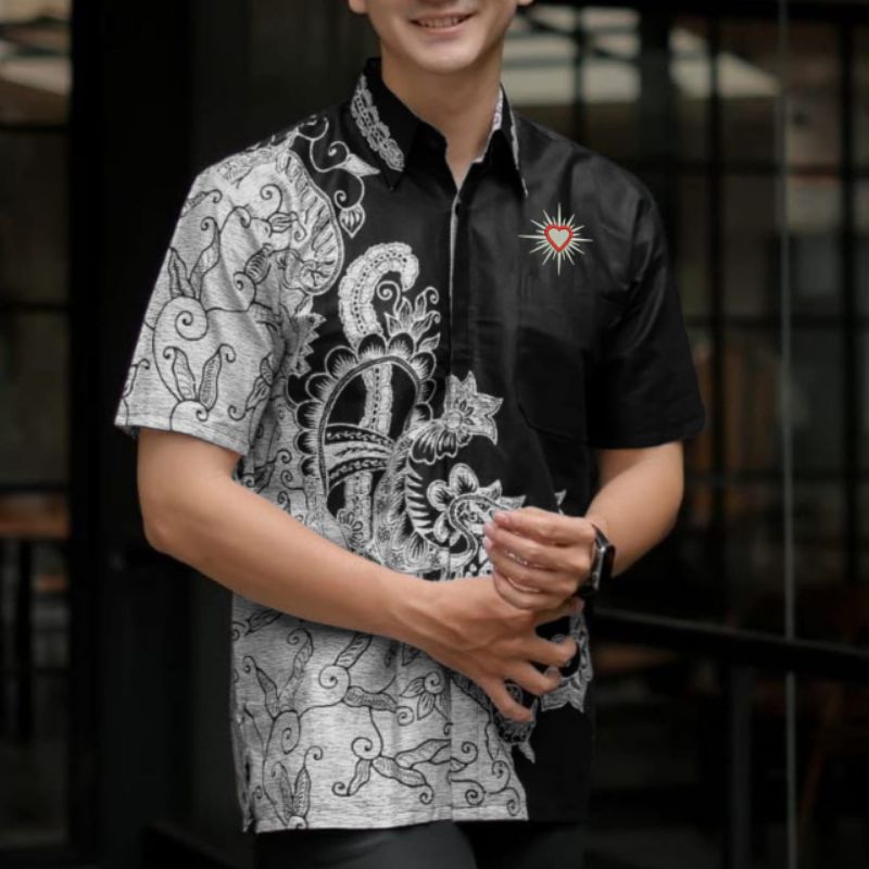 NEWW BATIK MOTIF WAYANG - BATIK PSHT WAYANG - KEMEJA BATIK BORDIR PSHT - KEMEJA BATIK PRIA