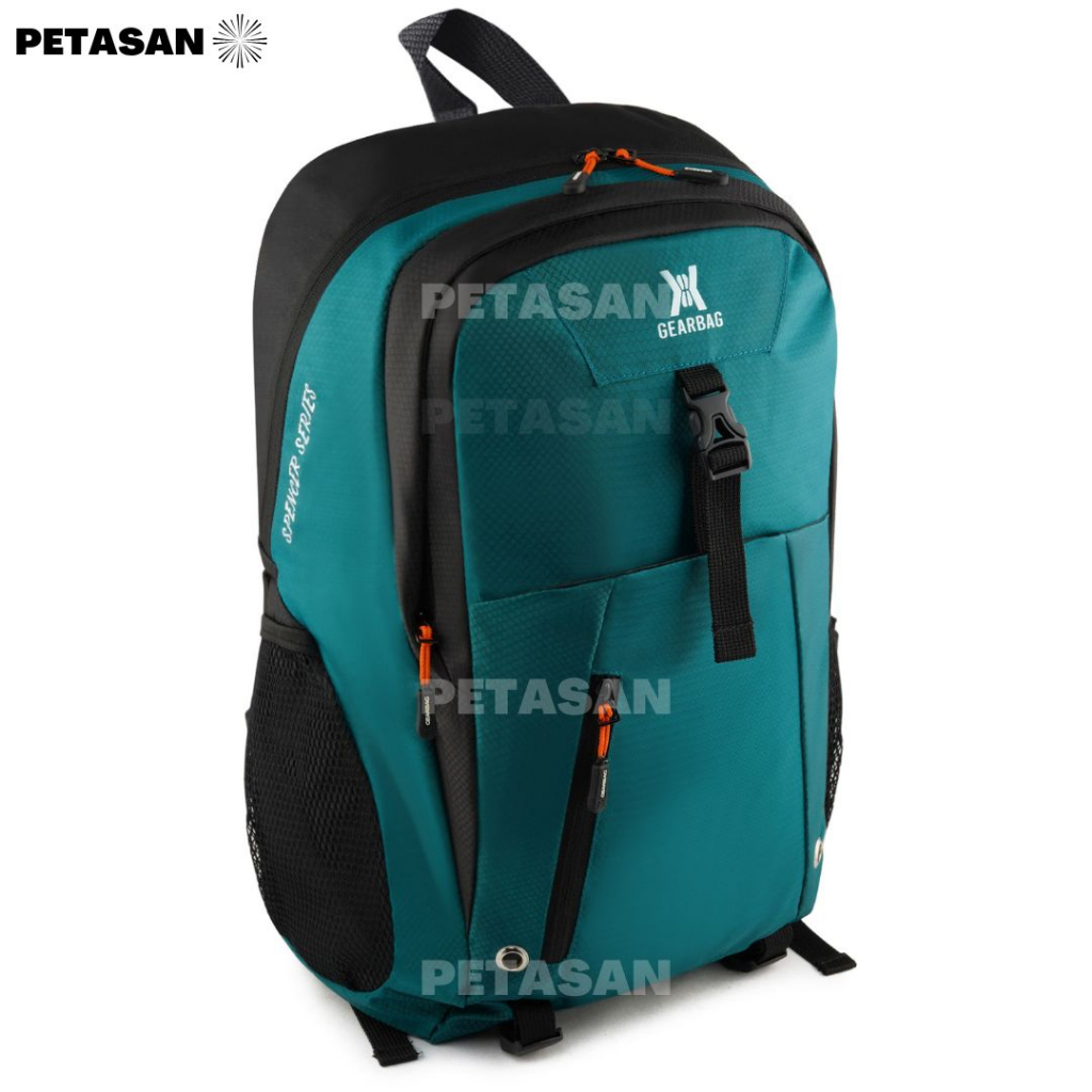 PTS - Tas Ransel Pria Gear Bag 13156 Spancer - Outdoor Backpack With Slot Laptop + FREE Raincover