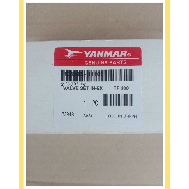 klep set Yanmar TF 300 / Valve set Yanmar TF 300