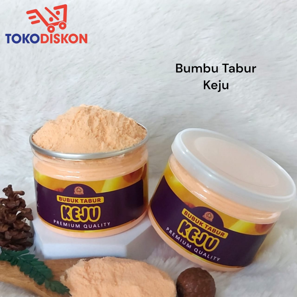

Can Bumbu Tabur Keju Bubuk Tabur Snack Keripik Kentang Kualitas Premium