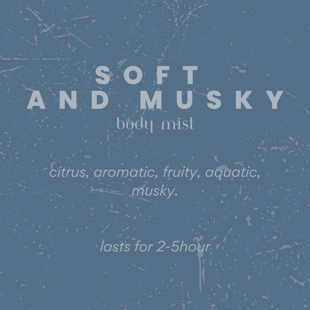 Body Mist - Soft and Musky