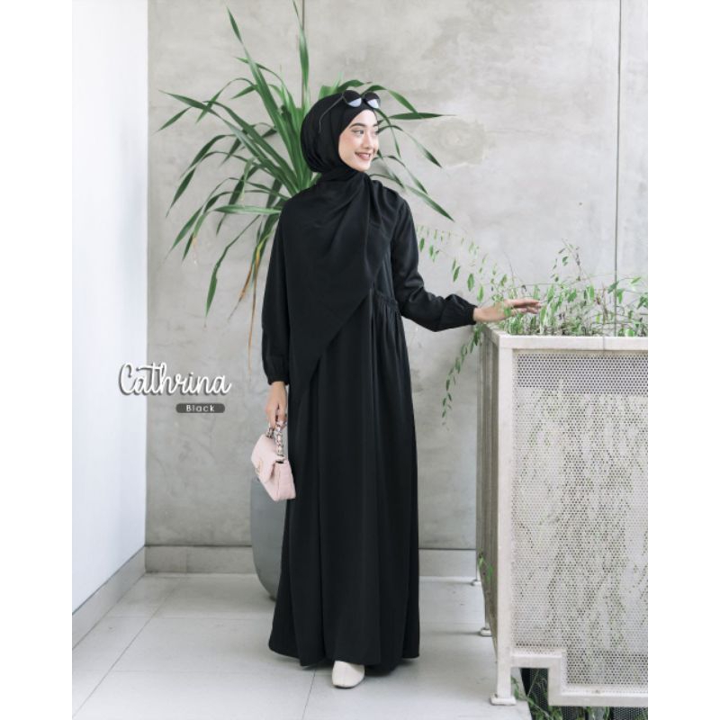 Cathrina dress ORI ANB ,. gamis ori