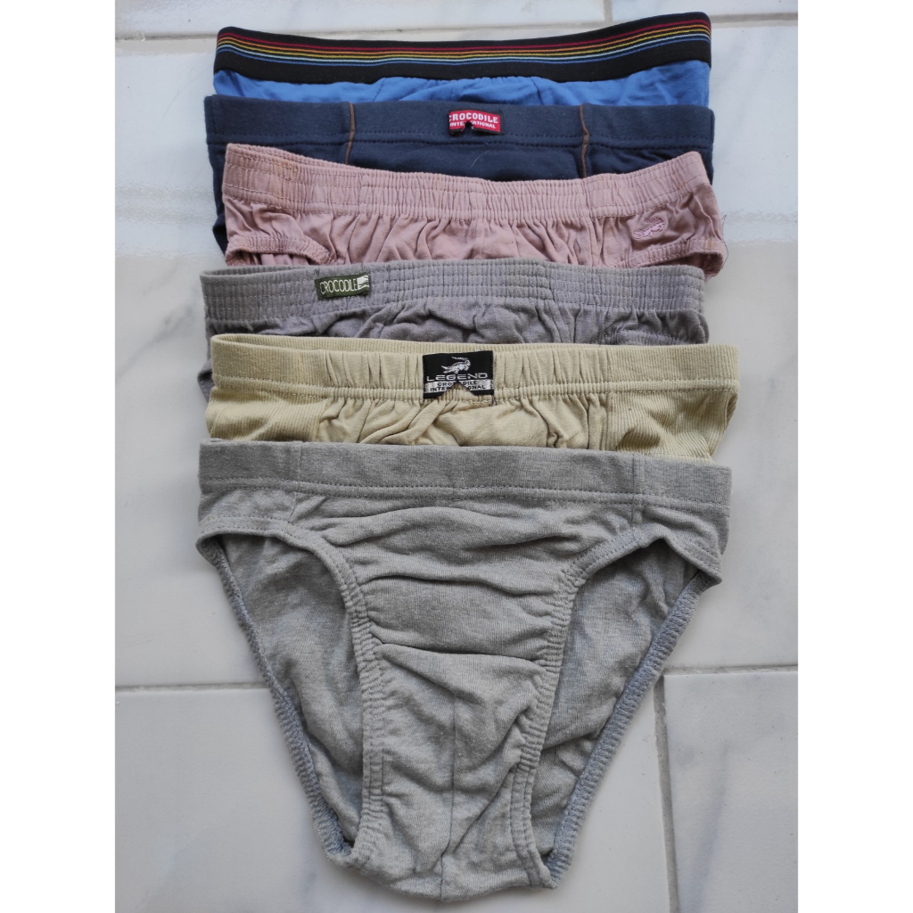 Celana Dalam Pria Crocodile Reject BS (Barang Sortir) Pabrik (Random)