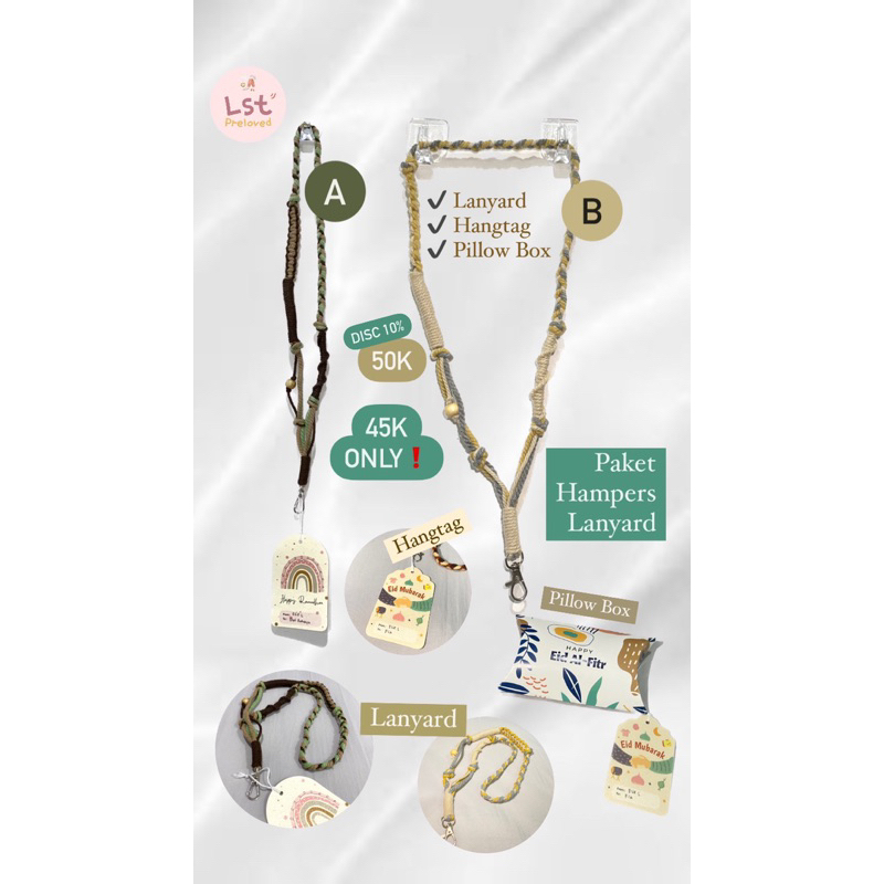 

Hampers Lebaran Lanyard Macrame