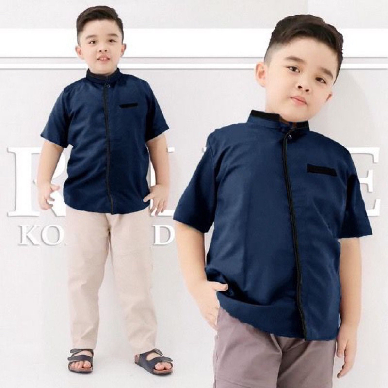 Atasan Baju Kids Anak Pria | Kemeja Koko Pria Terbaru