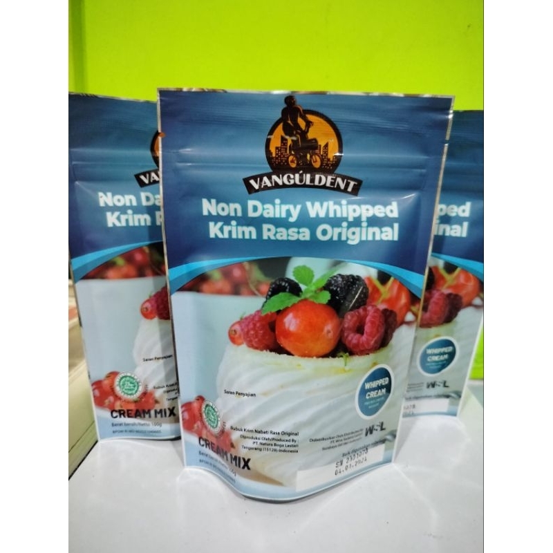 

non dairy whipped (krim rasa original ) 100gram