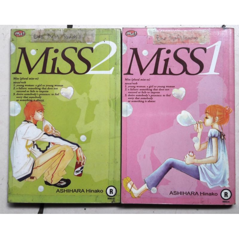 Komik Miss - Ashihara Hinako