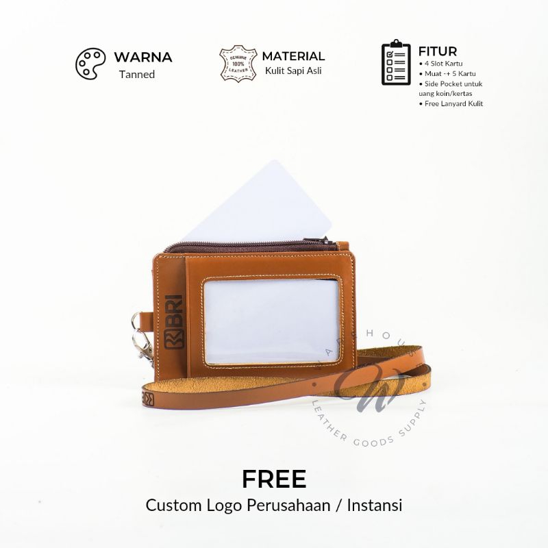 

ID CARD HOLDER KULIT ASLI BISA CUSTOM LOGO