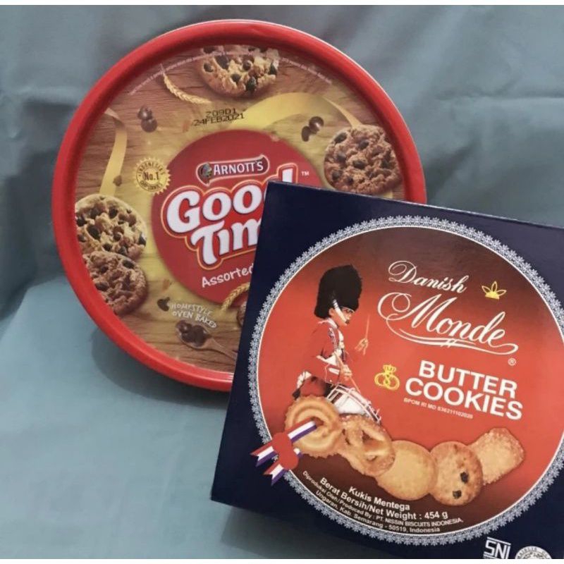 

Monde Butter Cookies 454 Gr & Good Time 277 Gr