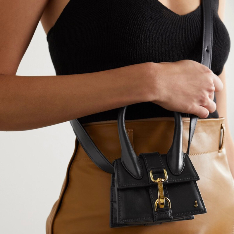 Original Jacquemus Le Chiquito Montagne Mini Handbag