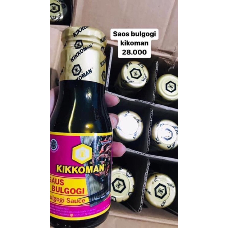 

saos bulgogi kikoman