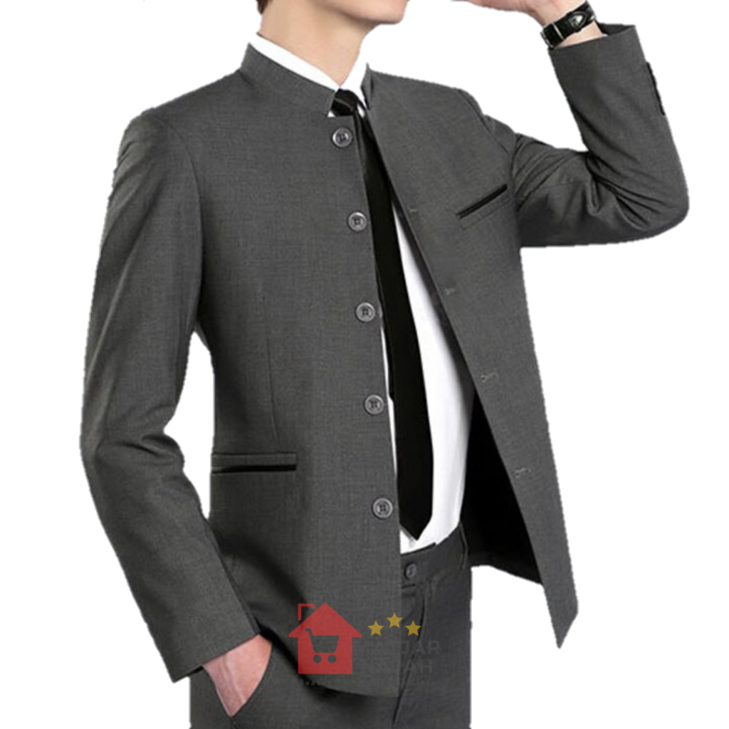 Mandarin Abu Woll Instinct Matjar Najah - Jas Mandarin Abu Tua Woll